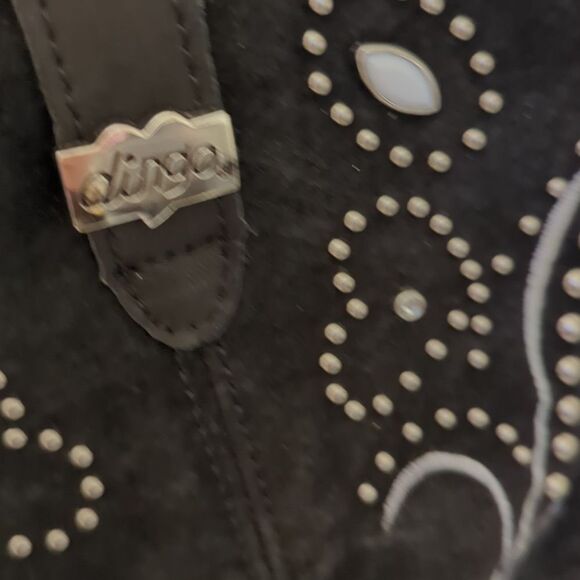 Dingo Leather Embellished Cowboy Boot - Picture 3 of 11